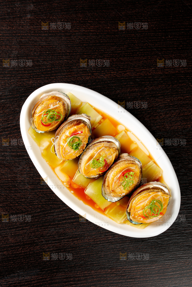粉丝蒸鲍鱼