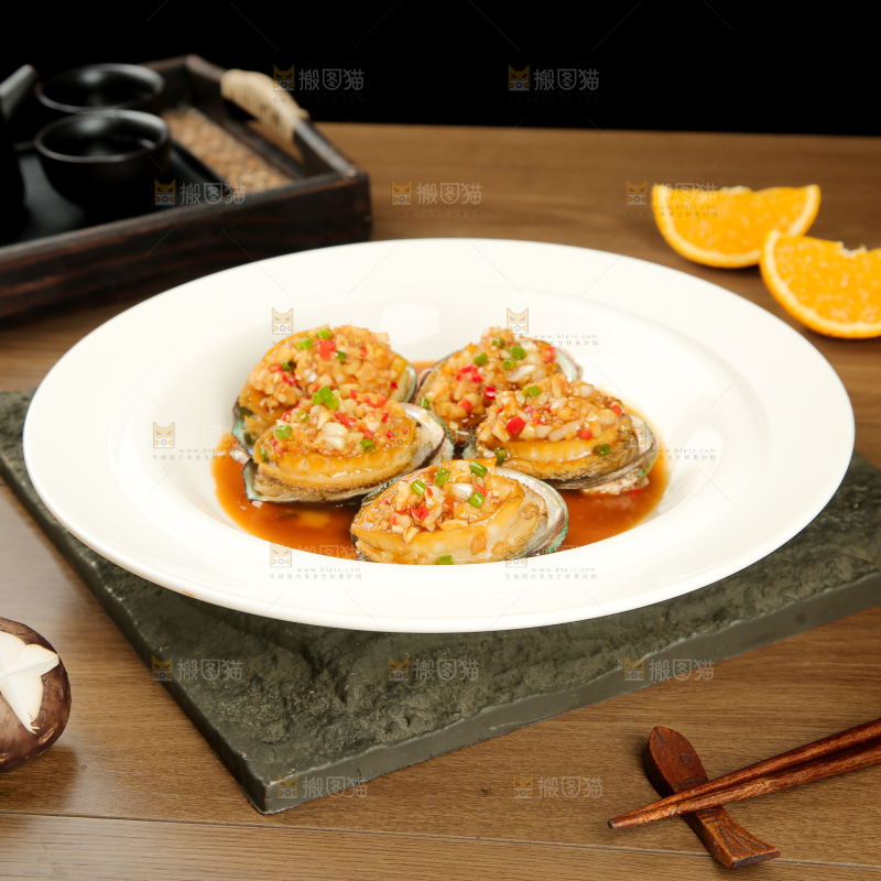 蒜蓉粉丝蒸鲍鱼