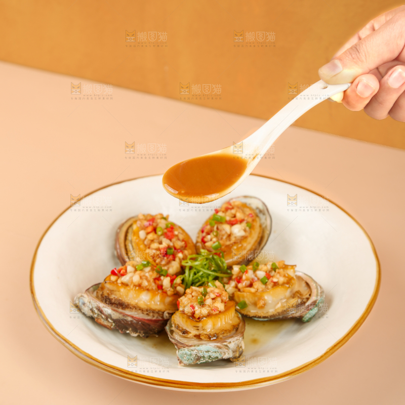 蒜蓉粉丝蒸鲍鱼