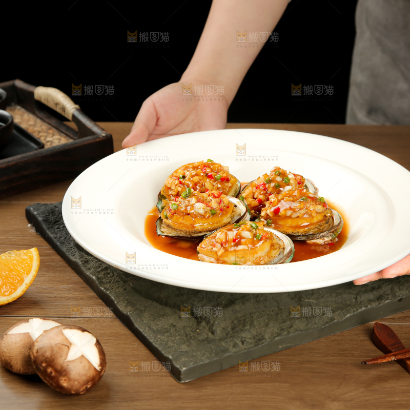 蒜蓉粉丝蒸鲍鱼