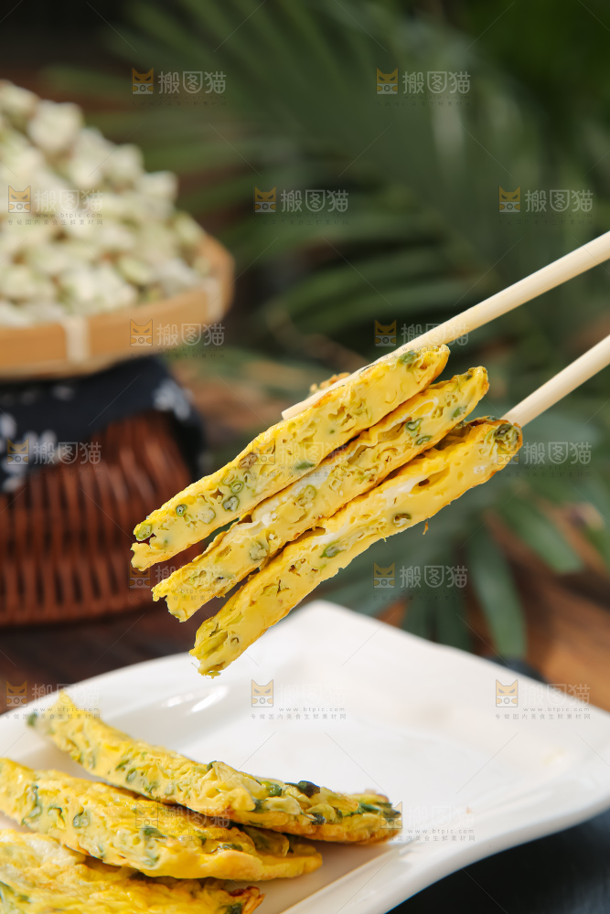槐花煎蛋