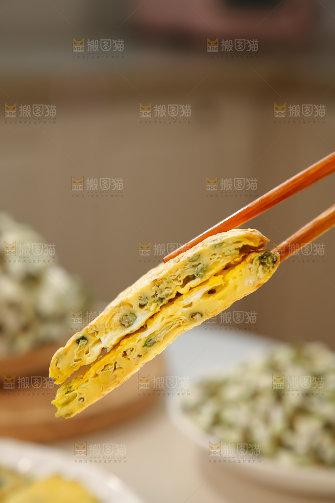槐花煎蛋