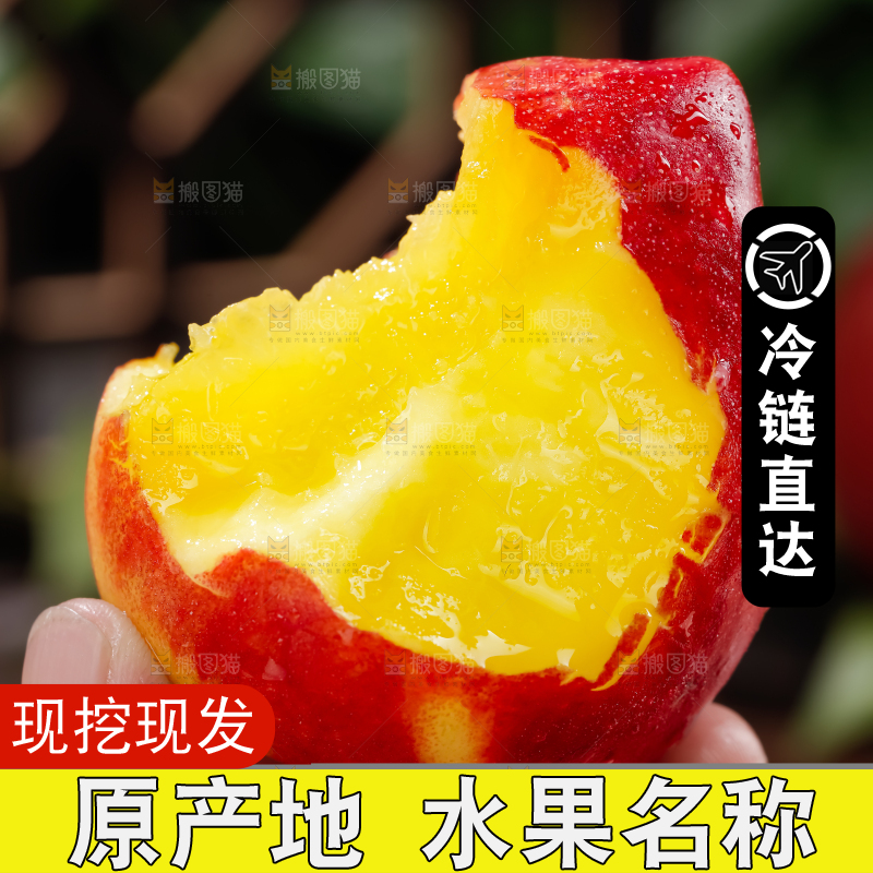 黄心油桃