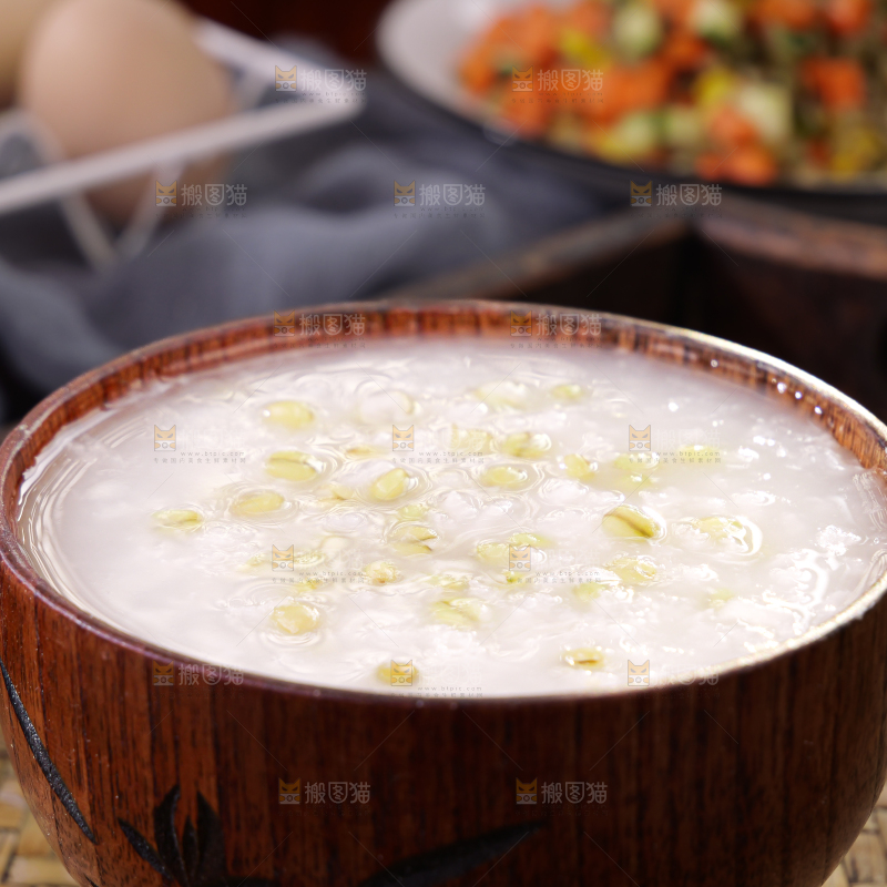 青麦仁粥