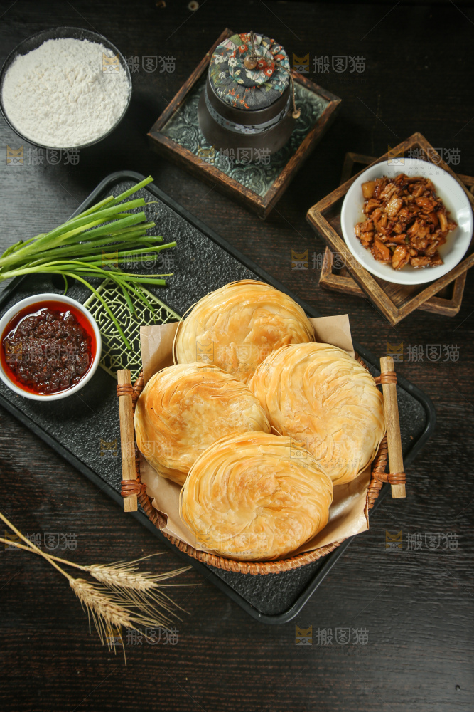 潼关千层饼