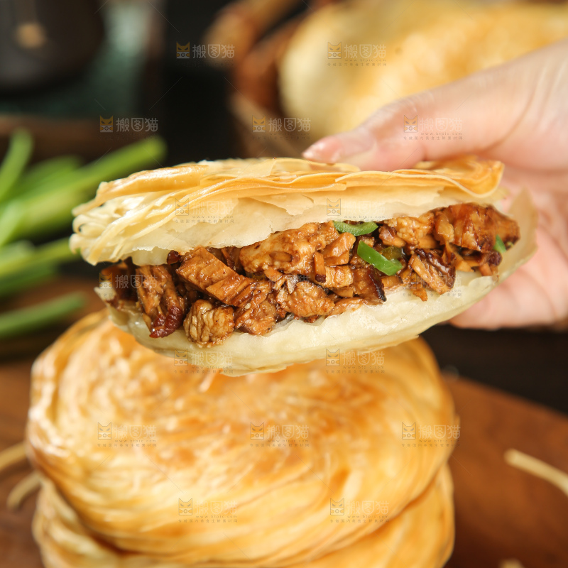 潼关千层饼