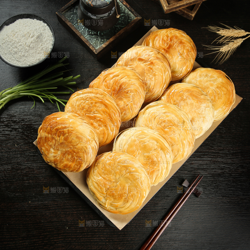 潼关千层饼