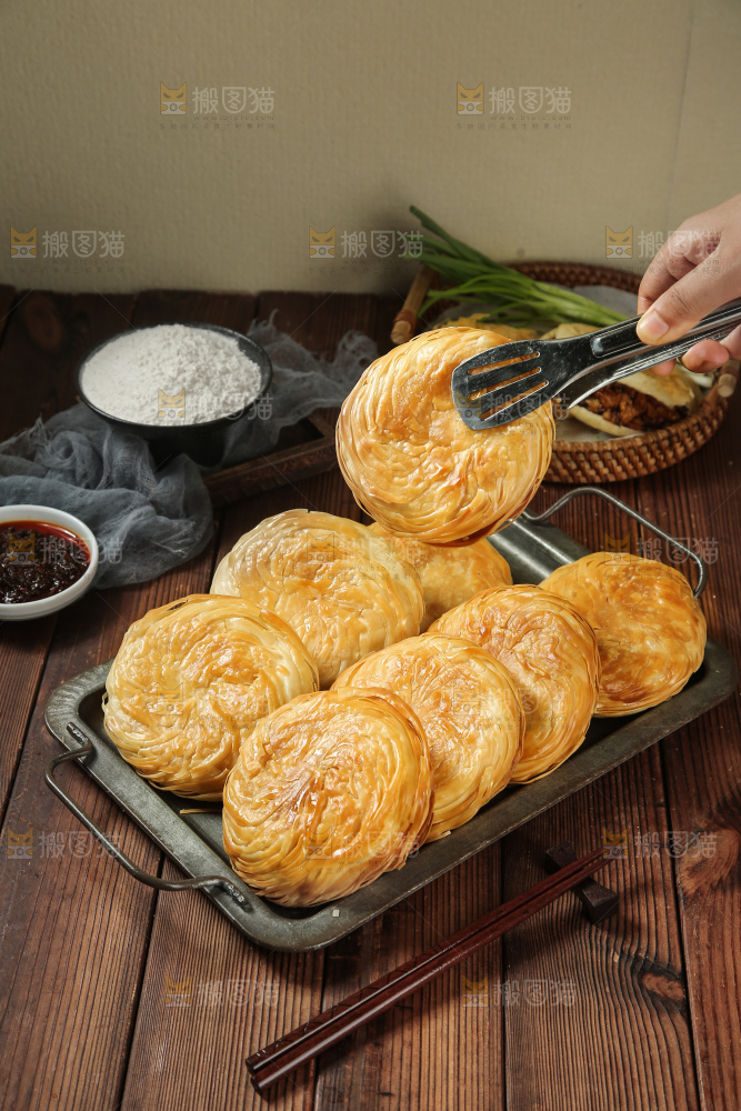 潼关千层饼