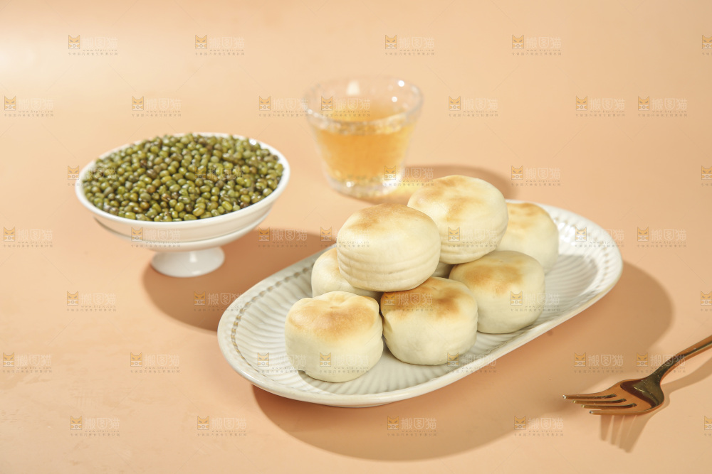 冰皮绿豆饼