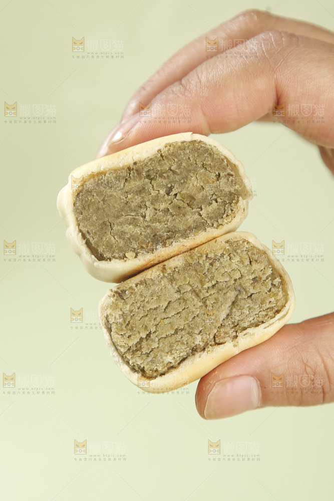 冰皮绿豆饼