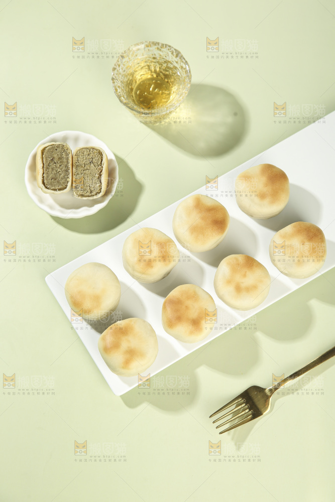冰皮绿豆饼