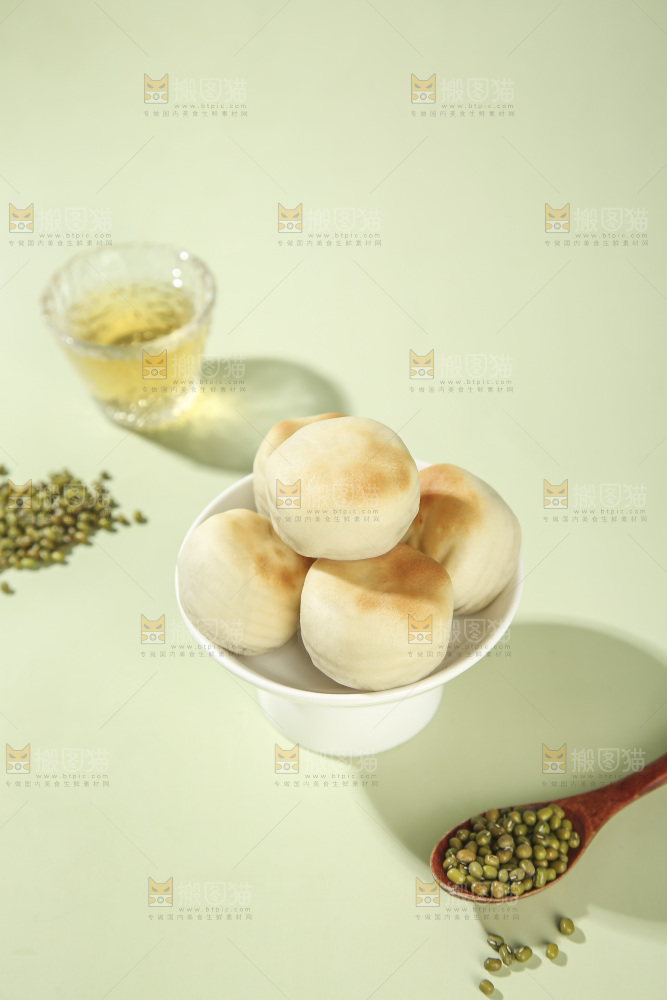 冰皮绿豆饼