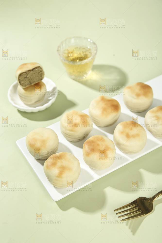 冰皮绿豆饼
