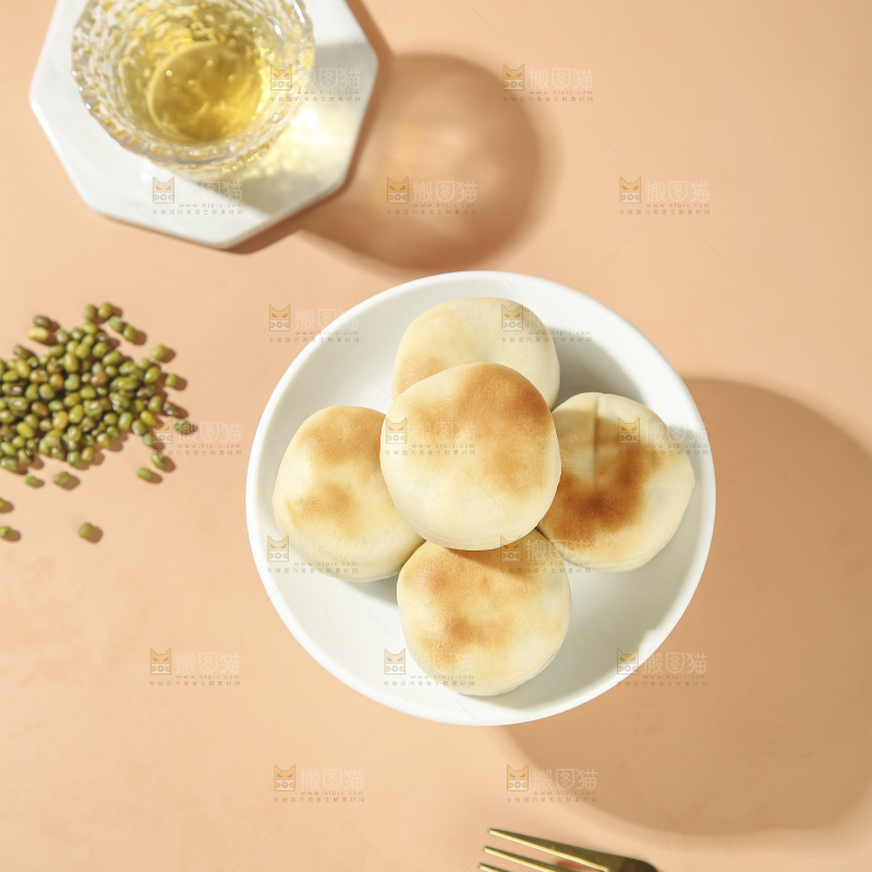 冰皮绿豆饼