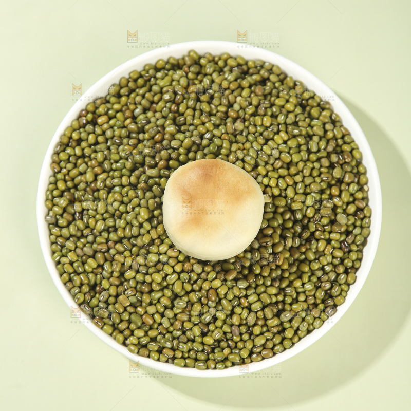 冰皮绿豆饼