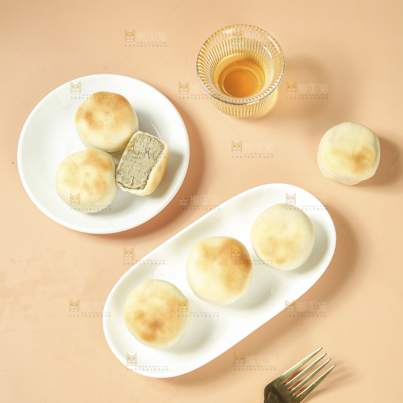 冰皮绿豆饼