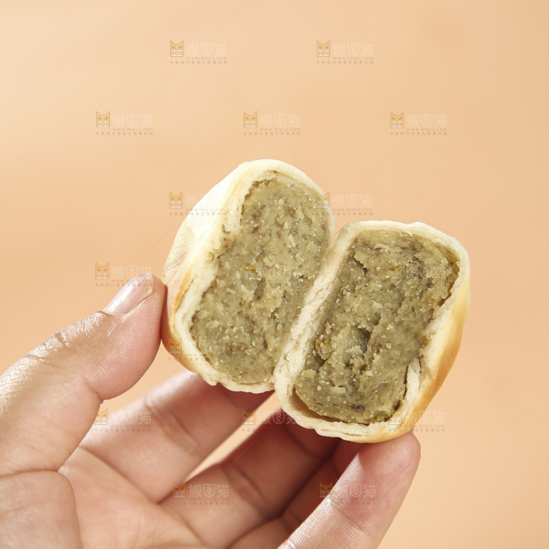 冰皮绿豆饼