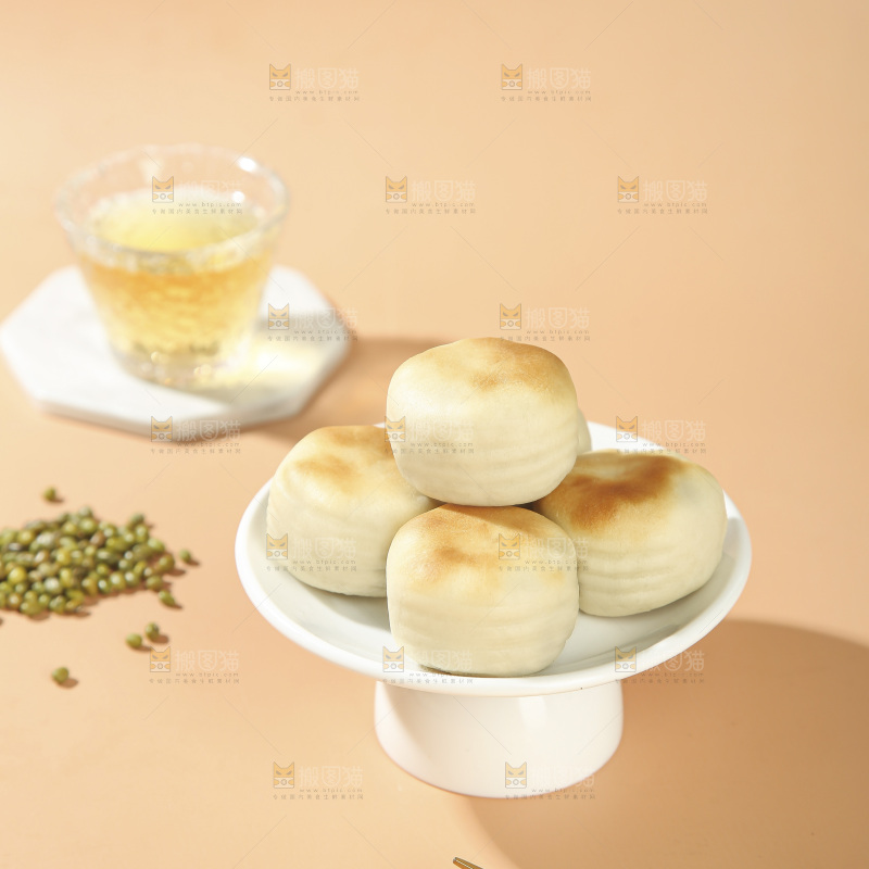 冰皮绿豆饼