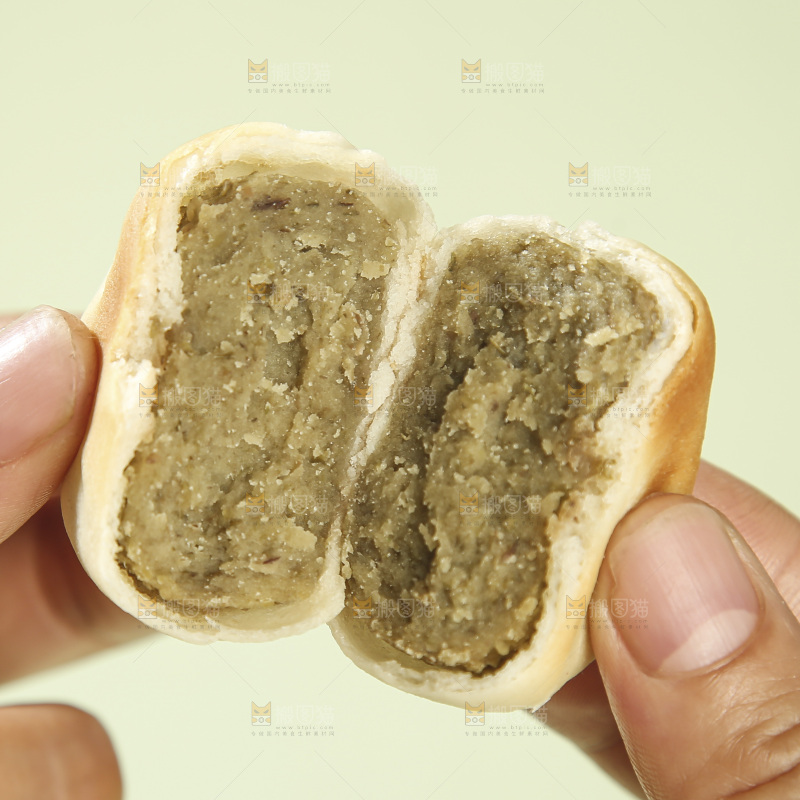 冰皮绿豆饼