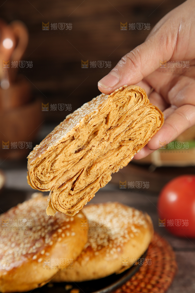 麻酱烧饼