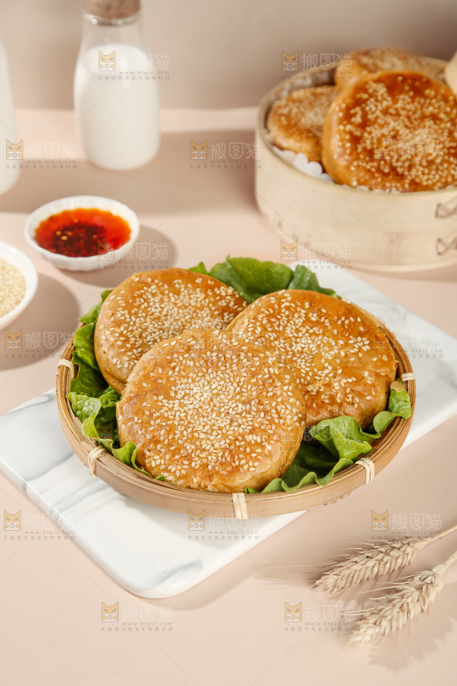 麻酱烧饼