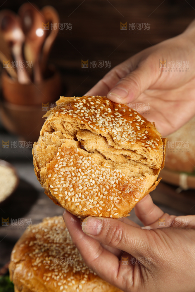 麻酱烧饼