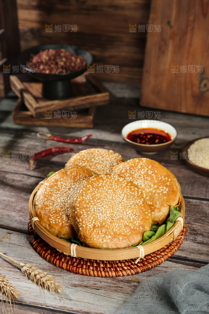 麻酱烧饼