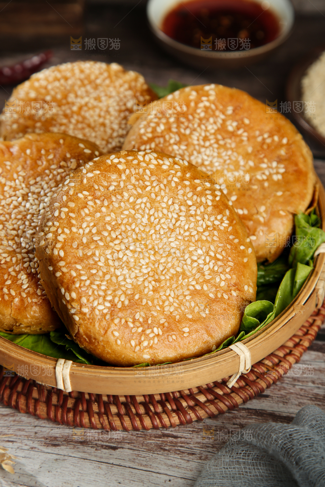 麻酱烧饼