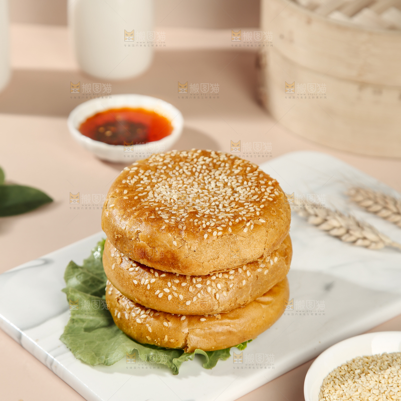 麻酱烧饼