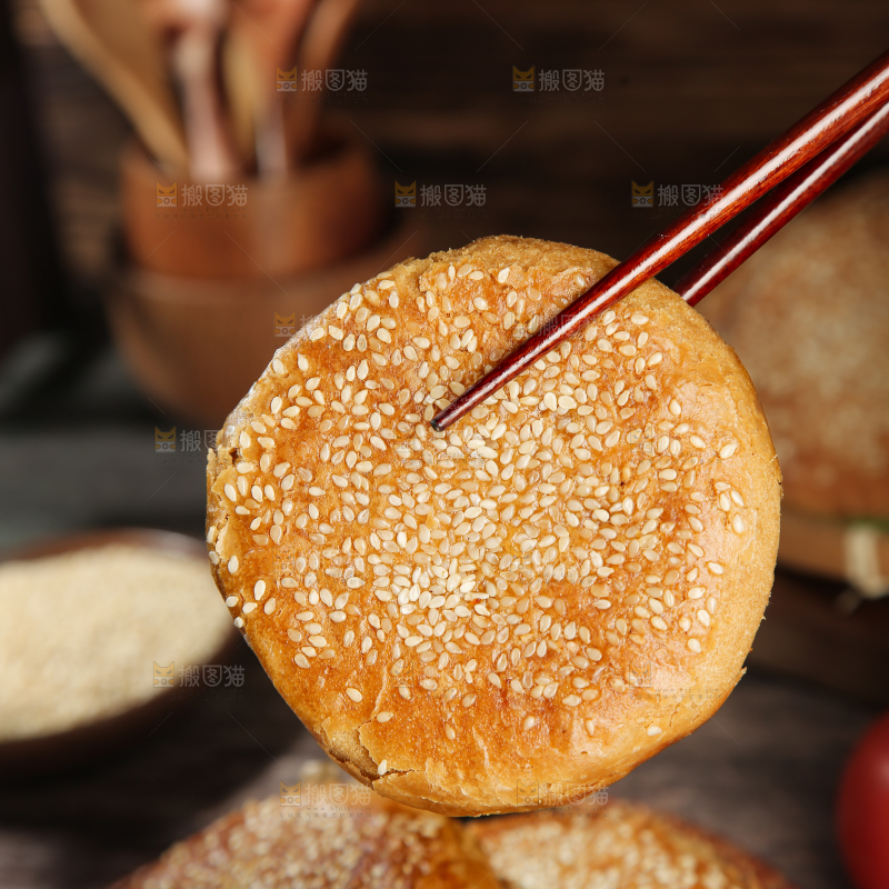 麻酱烧饼