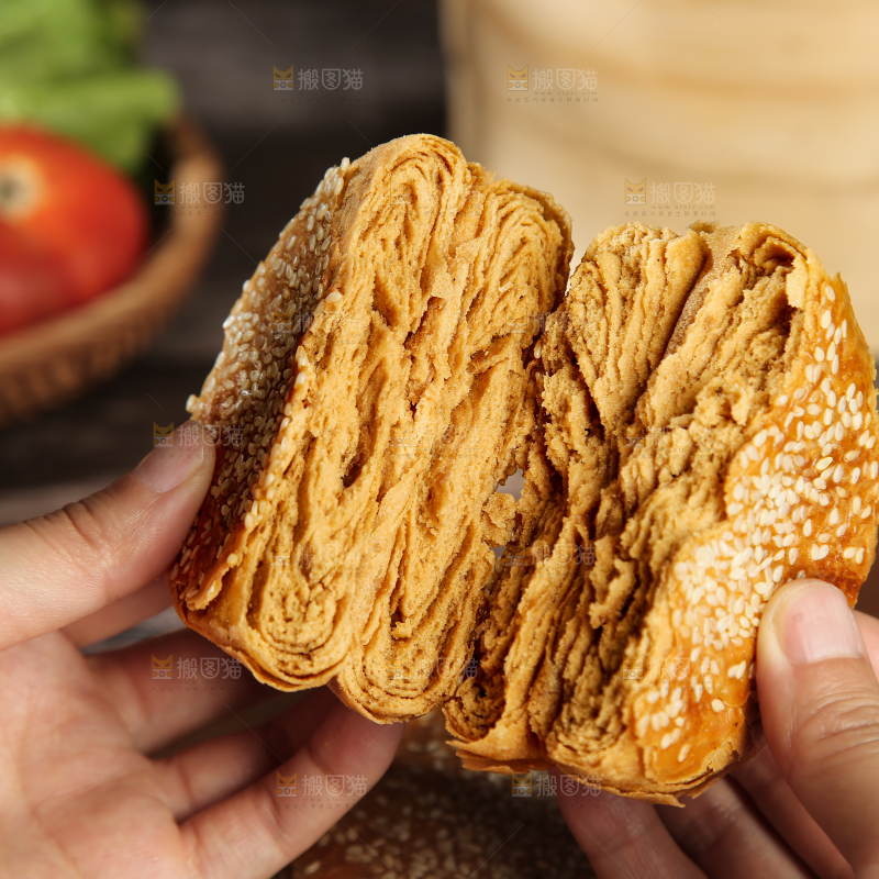 麻酱烧饼