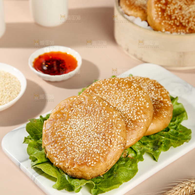 麻酱烧饼