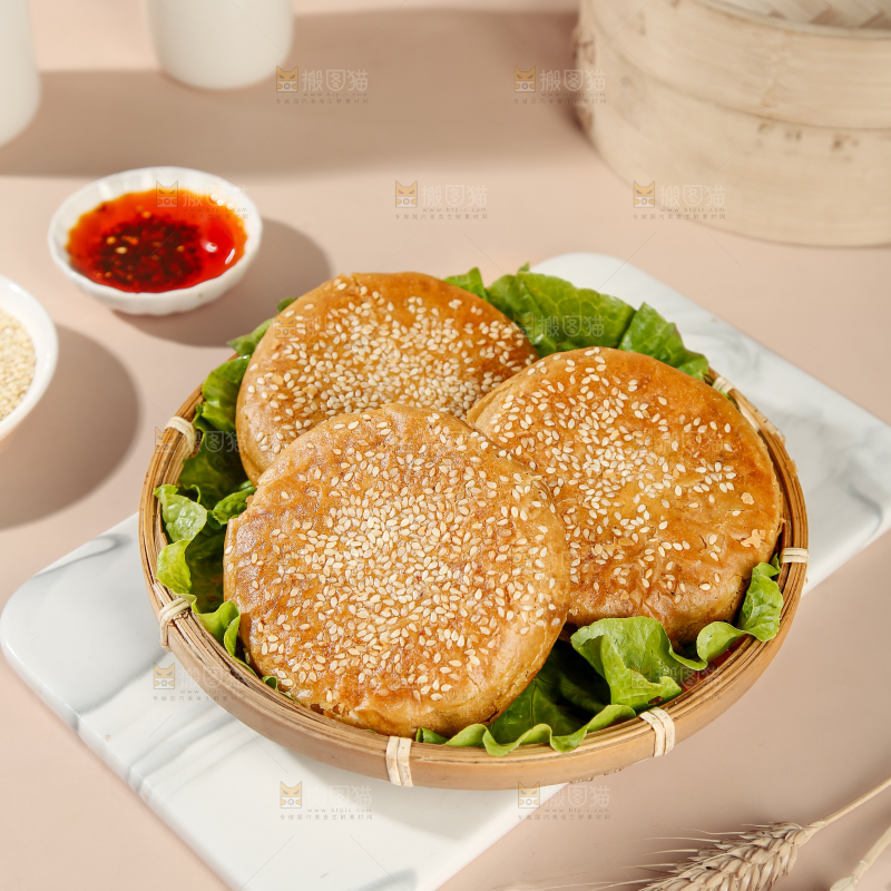 麻酱烧饼