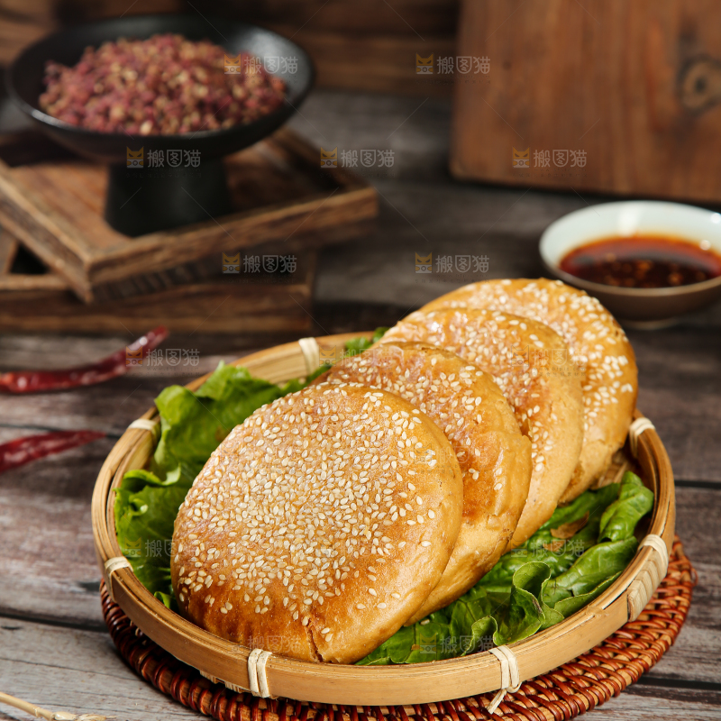 麻酱烧饼