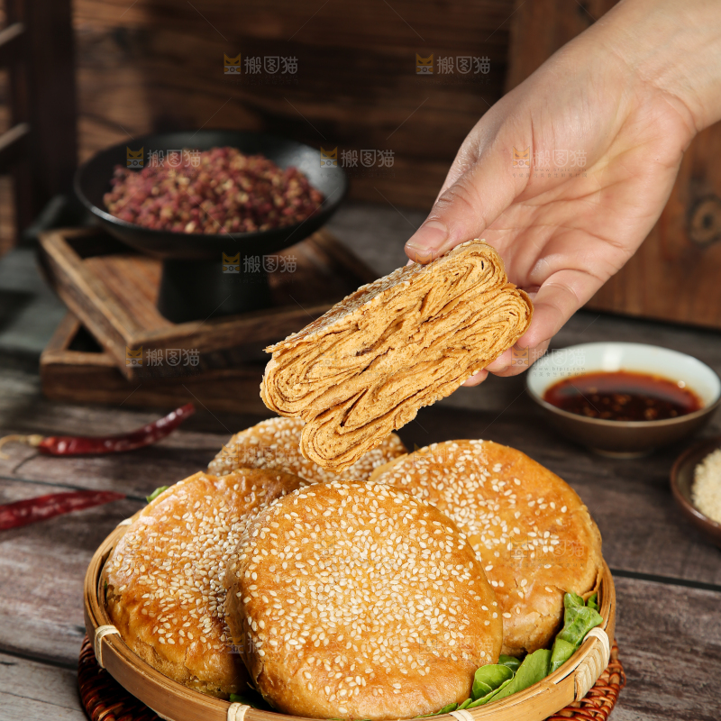 麻酱烧饼