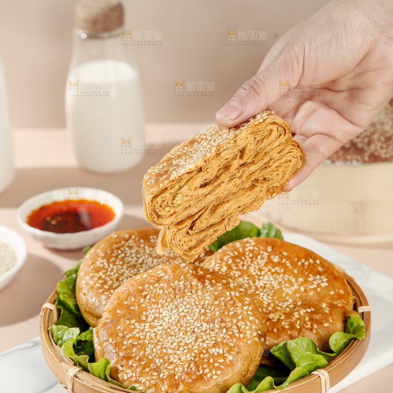 麻酱烧饼