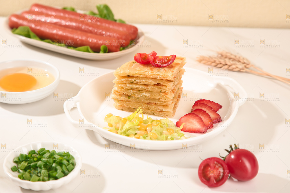 黄油葱油饼