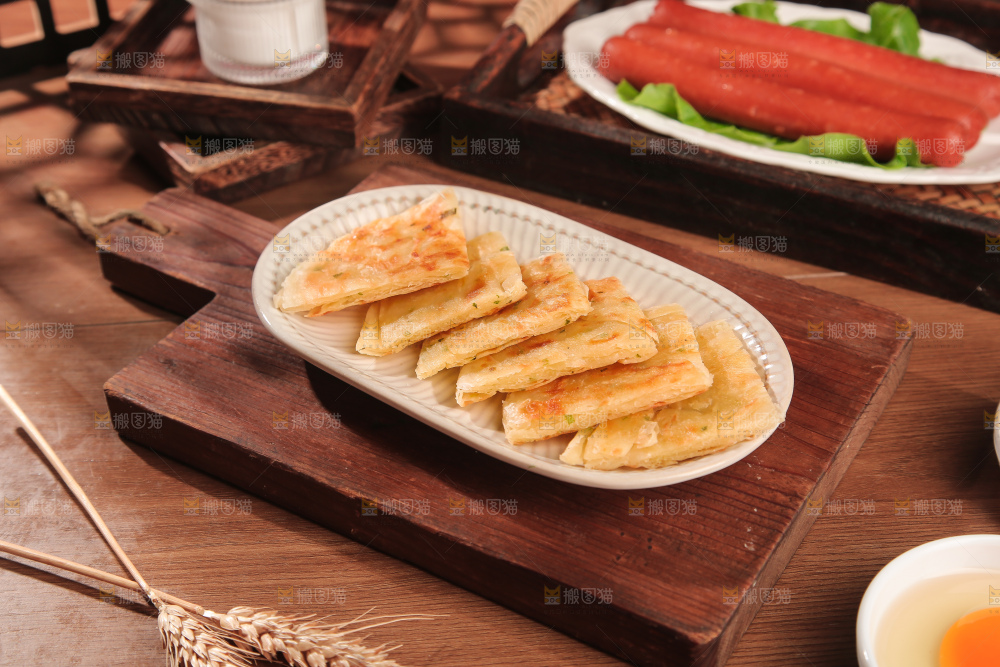 黄油葱油饼