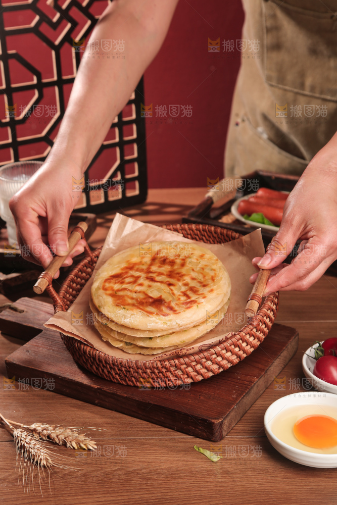 黄油葱油饼