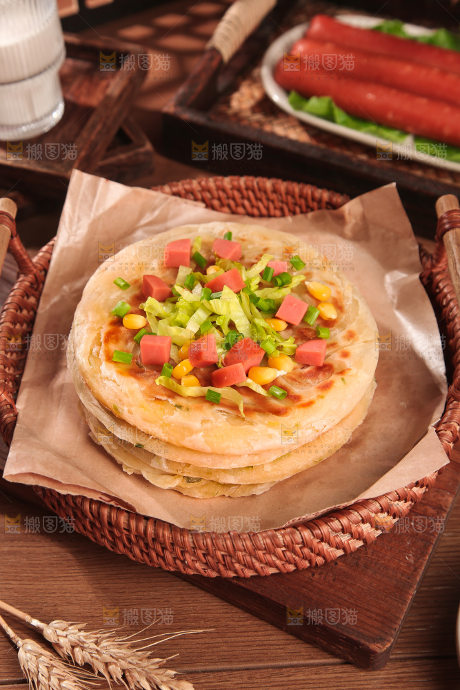 黄油葱油饼