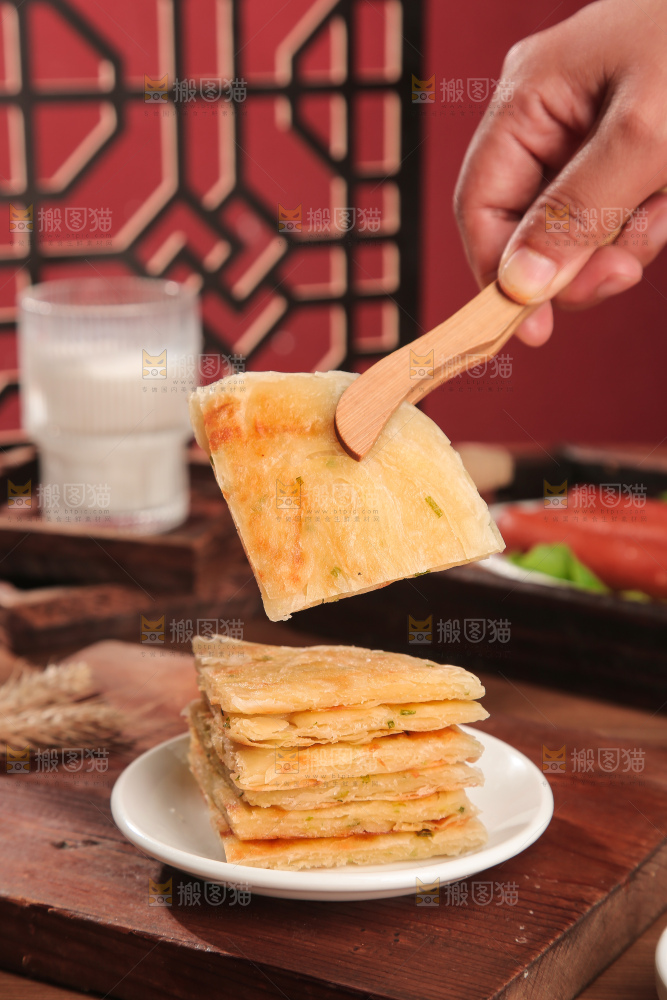 黄油葱油饼