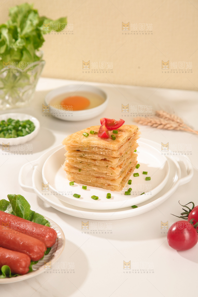 黄油葱油饼