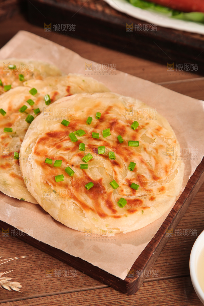 黄油葱油饼
