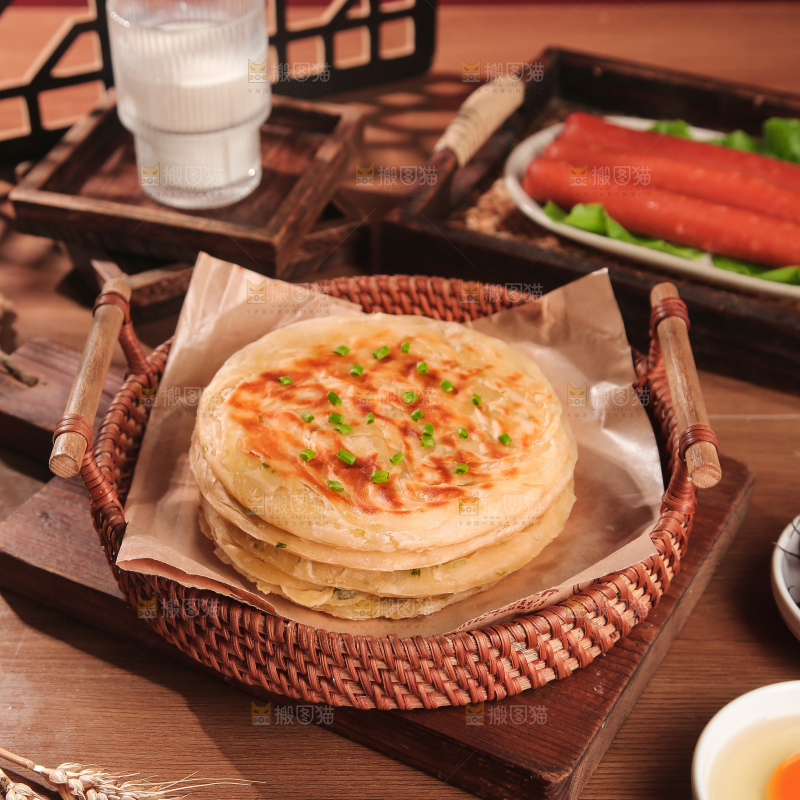 黄油葱油饼