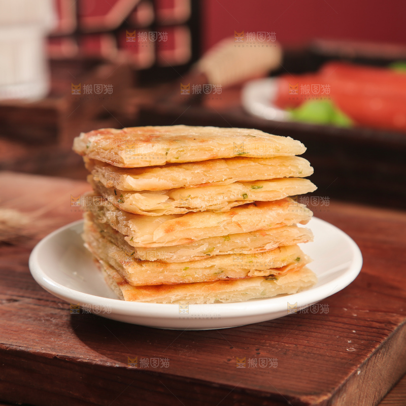 黄油葱油饼
