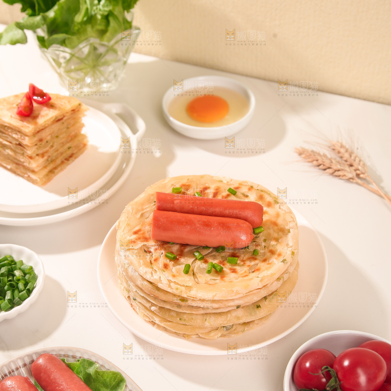 黄油葱油饼