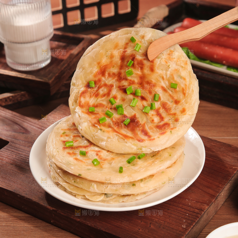 黄油葱油饼