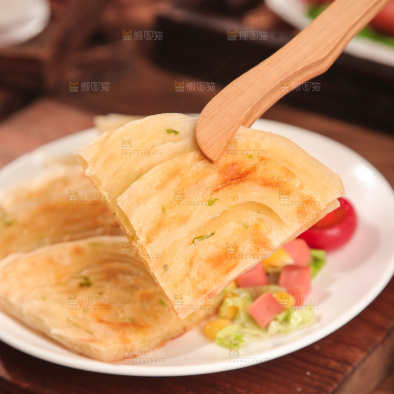 黄油葱油饼