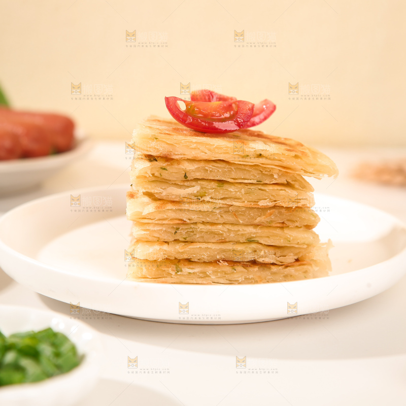 黄油葱油饼