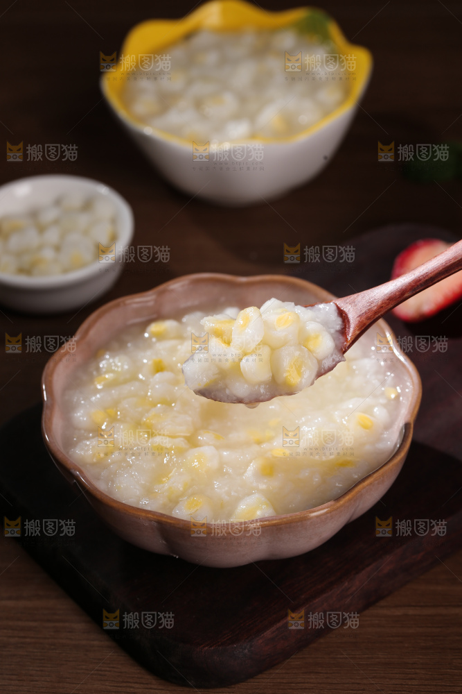 脱皮玉米羹